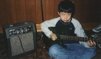 [Tyler Cooper playing his Model Two]